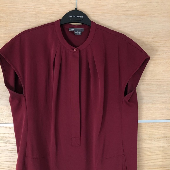 Vince burgundy dress - Picture 3 of 5